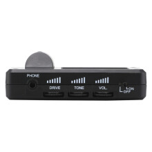 Guitar Headphone Amplifier Pocket Size USB Rechargeable For Musicians Classical Rock Style 3.5mm Output