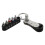 Ratchet Screwdriver With Multiple Bit Set Heavy Duty-Black 1