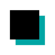 2 vinis permanentes Cricut 91 x 33 cm - aqua, preto