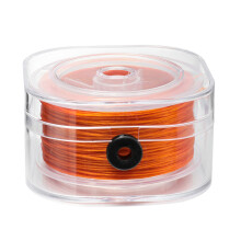 Sturdy Flat Thread Beading Cord For Bracelets Necklaces-Orange