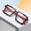 Rectangular Glasses Model A2 2025 Eyewear Photography Prop Ornament Glasses 2