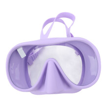 Reef Taucherbrille Silikon Großes Sichtfeld Faltbar Mit gehärtetem Glas Lila Taro