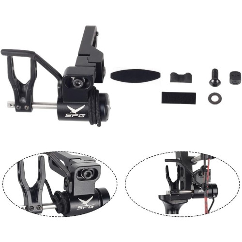 Drop Arrow Rest For Compound Bows  Lightweight, Fits Most Models, Bow Accessory 2