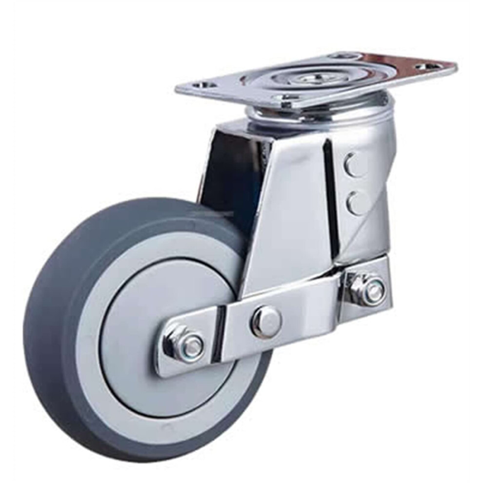 Silent Damping Universal Wheel 1Piece With Spring Wheel Antiseismic Caster For Heavy Equipment 4Inch Without Brake 9105992535033