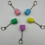 Versatile Lip Gloss Keychain Caps Convenient Makeup Tool-Blue 6