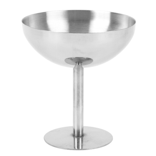160ML SUS304 Edelstahl-Eisschüssel, runde Basis Dessertschüssel 2