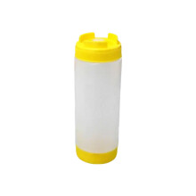 Simplistic Designs Twin Spout Squeeze Bottle-Yellow 20oz
