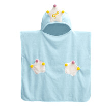 Kapuzenhandtuch für Babys, schnelltrocknendes, saugfähiges Korallenvlies, lustiges und multifunktionales Handtuch-Schürzchen für Kleinkinder,