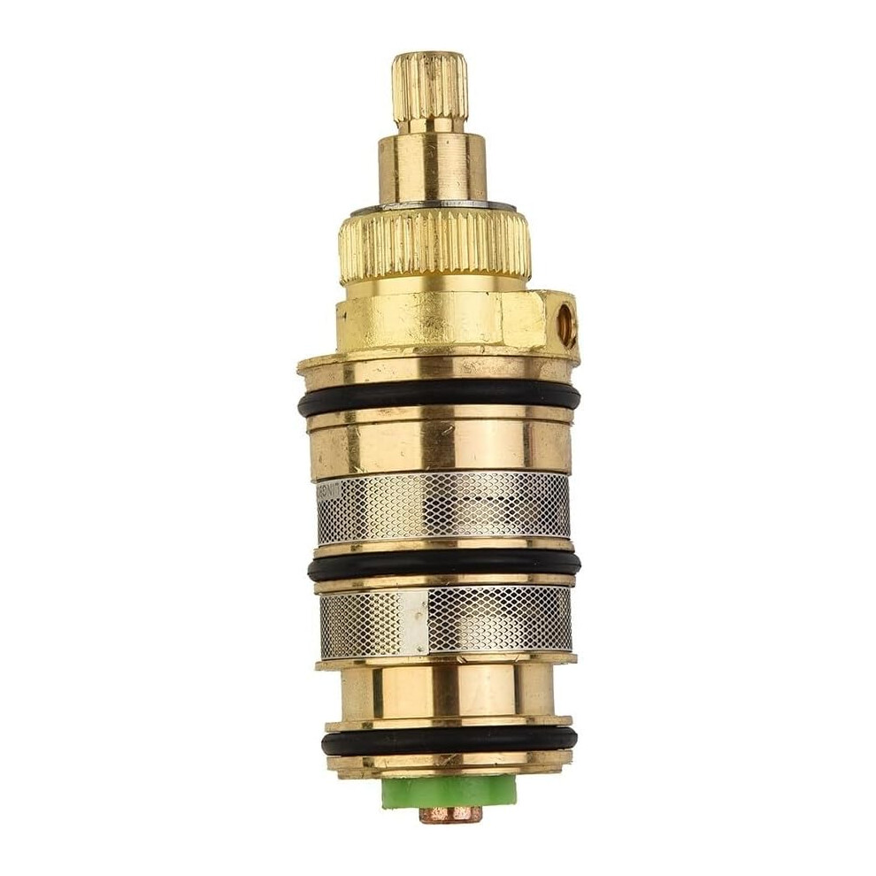 Thermostatic Valve Cartridge For Shower Mixer, Brass Replacement Thermostatic Mixing Valve Spool For Bath Tap Temperature Control, Constant Temperatur 9061222075413