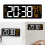 Multifunctionele LED digitale klok 16,5 inch met-roze rood 3
