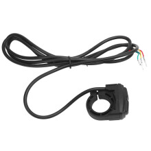 2-in-1 Scheinwerfer- und Hupe-Schalter für Elektroscooter 12V-72V 2,22 cm Lenker