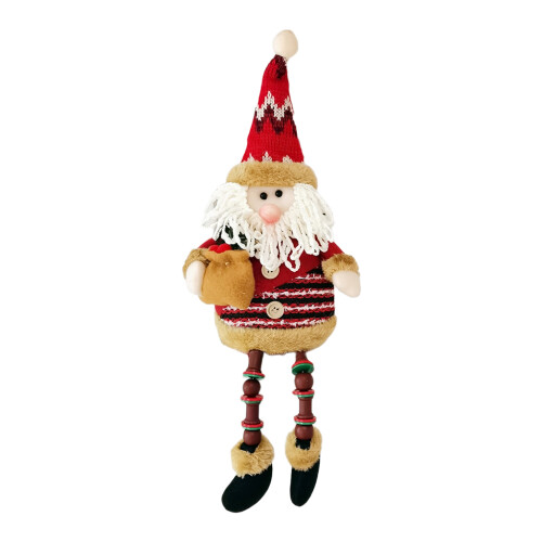 Weihnachtsschmuck, langbeiniger Elch,-Weihnachtsmann