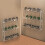 Sunglasses Storage Organizer,Wall Mounted Glasses Holder for 5