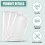 10PCS Clear Plastic Book Wraps Book Covers for-Small 32K 5