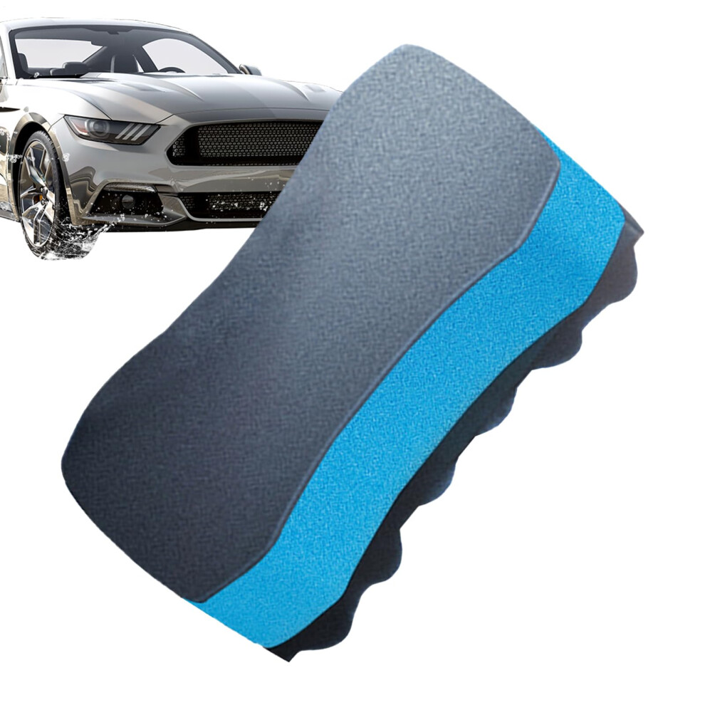 Car Wash Sponge Car Detailing Sponge Scratch Resistant Thick Scrubber Absorbent Stain Remover For Cars And Trucks Blue 9323874254920