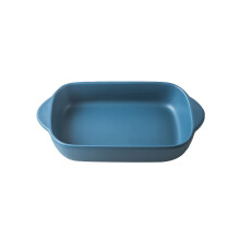 Oven Baking Dishes, Rectangular Ceramic Bakeware, Porcelain Lasagna Pan, Blue Ceramic Dish, Oven Safe Bakeware