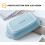 Oven Baking Dishes, Rectangular Ceramic Bakeware, Porcelain Lasagna Pan, Blue Ceramic Dish, Oven Safe Bakeware 3