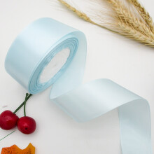 Seidensatinband für Haarschleifen, wiederverwendbar und langlebig, vielseitig einsetzbar, glatte Oberfläche, Geschenkverpackungsband, einseitig aus