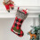 Weihnachtsstrümpfe, 45,7 cm, kariert, mit-Weihnachtsbaum 5