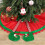 Weihnachtsornament-Baumrock, 119,4 cm, Elfenfüße, Baummatte, 4