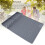 Silikon Grillmatte Hitzebeständig Spatel-Seitenregal Pad Grau 366g 8