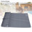 Silikon Grillmatte Hitzebeständig Spatel-Seitenregal Pad Grau 366g 4