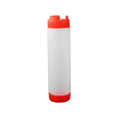 Simplistic Designs Twin Spout Squeeze Bottle Perfect-Red 16oz