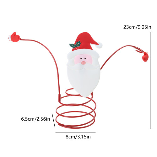 Christmas Themed Wine Organizer Rack for Kitchen-   Red hat 2