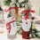 Couverture de bouteille de vin de noël,-1 personne âgée 3