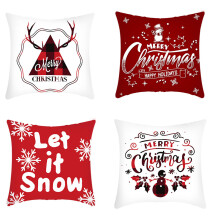 Christmas Pillowcase Set for Home Bedroom Sofa Chair Decoration