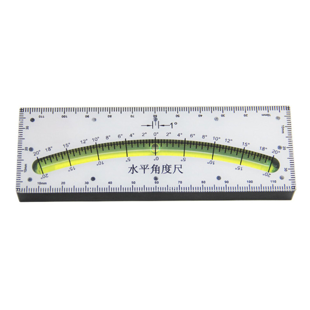 Spirit Level Bubble Inclinometer 020 Degree Angle Ruler For Marine Boats Trucks 9067246110871