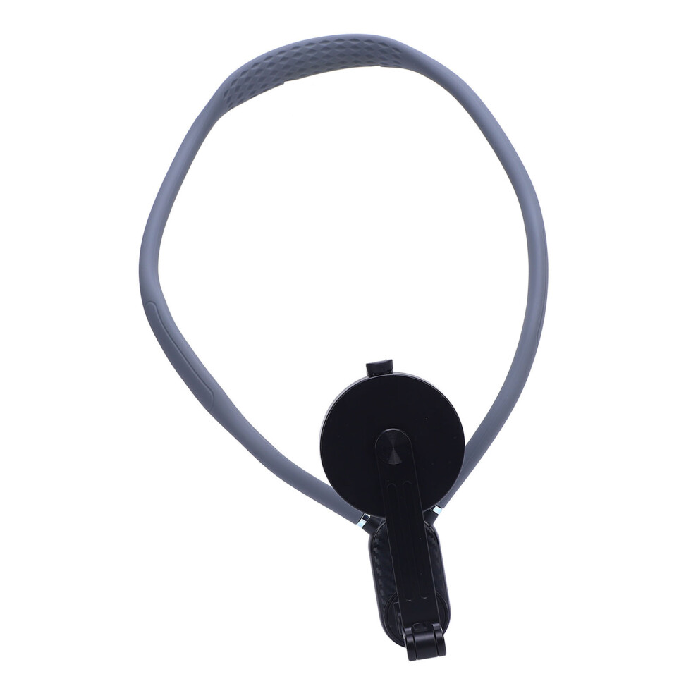Adjustable Silicone Neck Mount Phone Holder For Outdoor Riding & Live Streaming 4611364397154