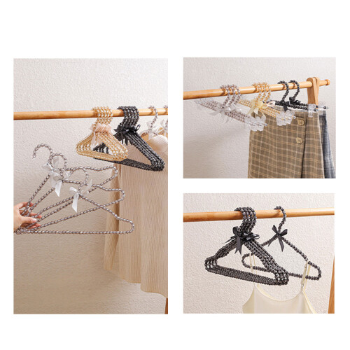 5 Lose Mode Haustier Kleiderbügel Pet-25cm transparent schwarz 2