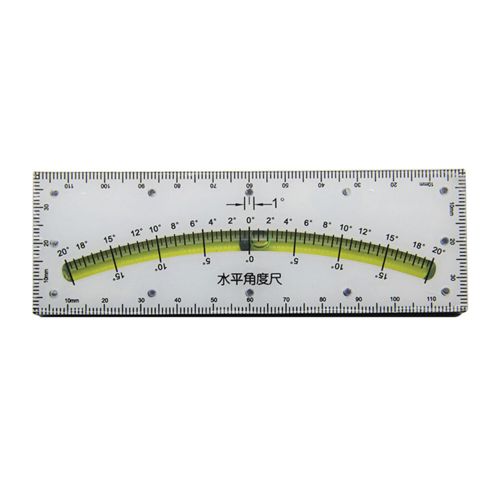 Spirits Levels Bubble Inclinometer Angles Ruler For Boats Trucks Marine 020 Degree Inclinometer Meter Trail Building 9323874255613