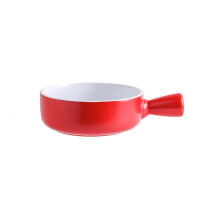 Kitchen Baking Dish Ceramic Bakeware 550ml With Handle Stackable Noodle Bowls Microwave Safe Color E