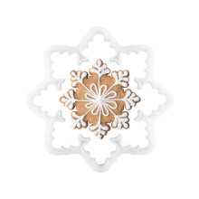 Exquisite Snowflake Molds 3D Handmade Soap Bar Craft-Type A
