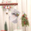 Weihnachtsstrumpf, Plüschzwerg, Weihnachtsmann,-Grauer Mann 1