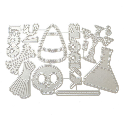 Christmas Theme Metallic Cutting Dies Decorative-1954A