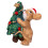 Meticulously Mouse Christmas Resin Mouse-tree hugging mouse 1