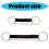 Adjustable Luggage Strap Reusable Strap Portable Luggage-Blue 4