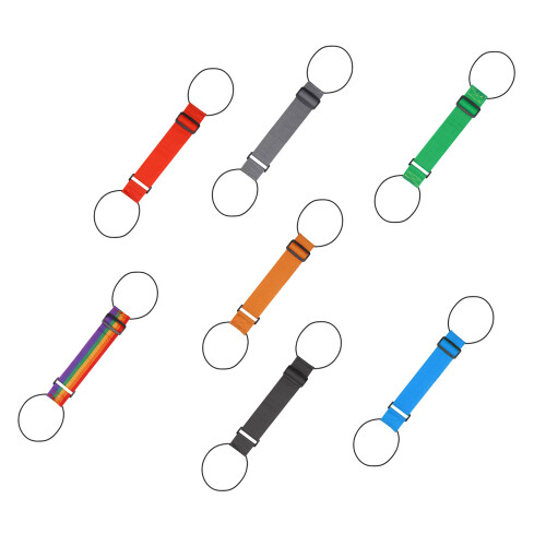 Adjustable Luggage Strap Reusable Strap Portable Luggage-Blue 1