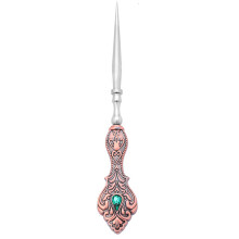 Leather Sewing Awl Tool Ergonomic Grip For Leather-red patina