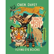 Crazy About Cats by Owen Davey Paperback Book