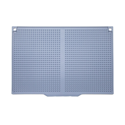 Silicone Water Draining Pad Heat Insulation Pad Suitable-Blue