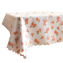 Water Resistant Oil Resistant PVC Table Cloth-red apple Style 4