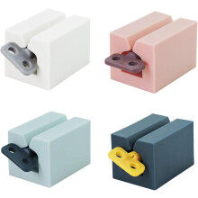 Conjunto de Dispensador de Pasta de Dente com Cabos Foscos e Tecnologia de Tubo Rolante para Fácil Utilização, Espremedor Multiuso que Evita