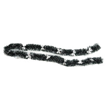 Christmas Tinsel Garland Artificial Rattan-Top 12 silver butter