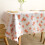 Easy Maintenance PVC Tablecloth in-little daisy Style 2 7