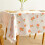 Easy Maintenance PVC Tablecloth in-little daisy Style 2 6