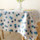 Easy Maintenance PVC Tablecloth in-little daisy Style 2 5